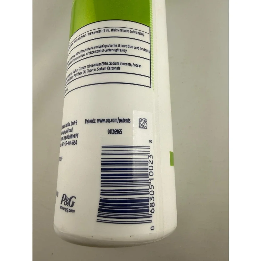 Oral-B Breath Purify Special Care Oral Rinse Mild Mint Mouth Wash 16 oz